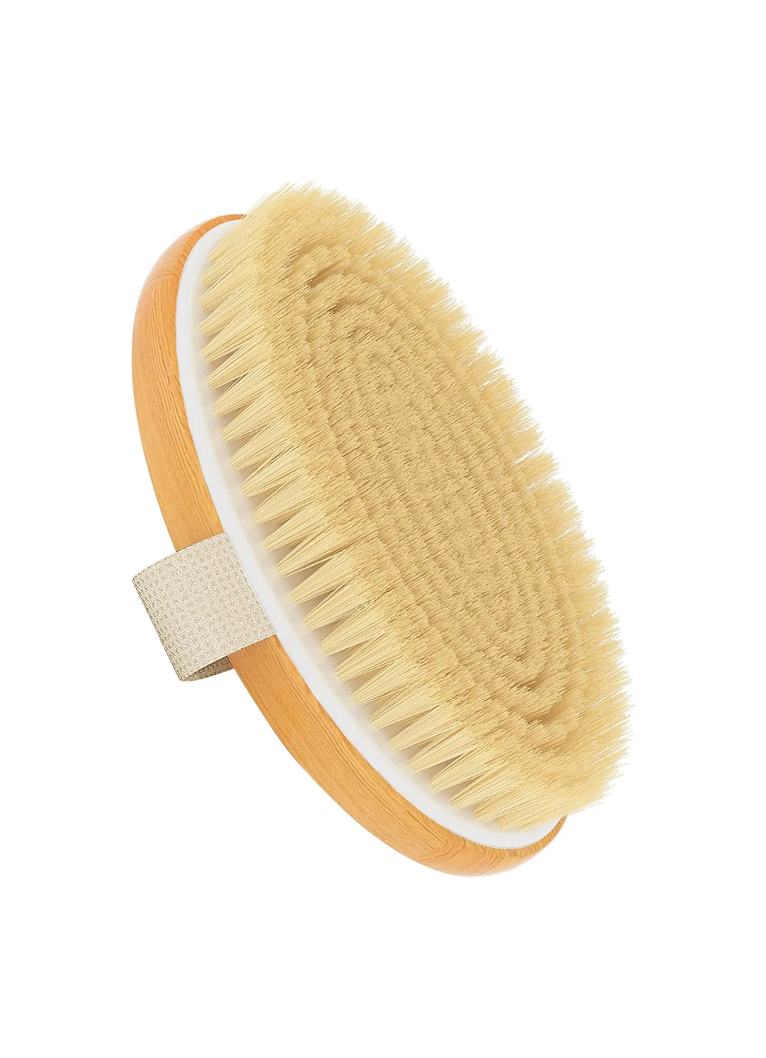 Trockenbürste aus Naturholz