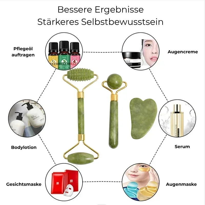 Jade Roller für strahlende Haut